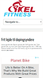 Mobile Screenshot of cykelfitness.dk